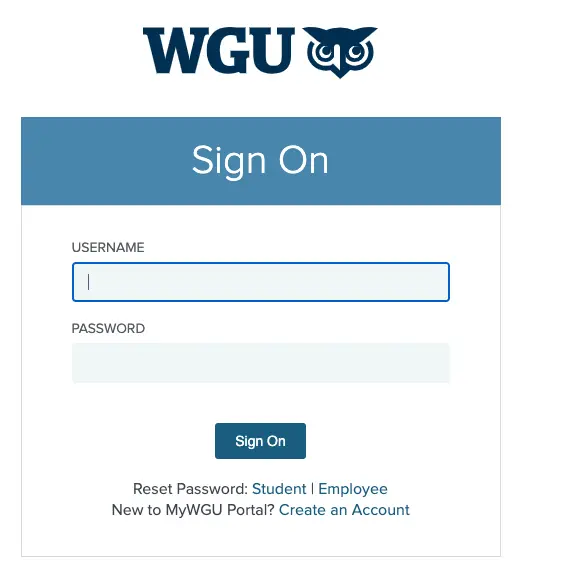 How to Login WGU Student Portal